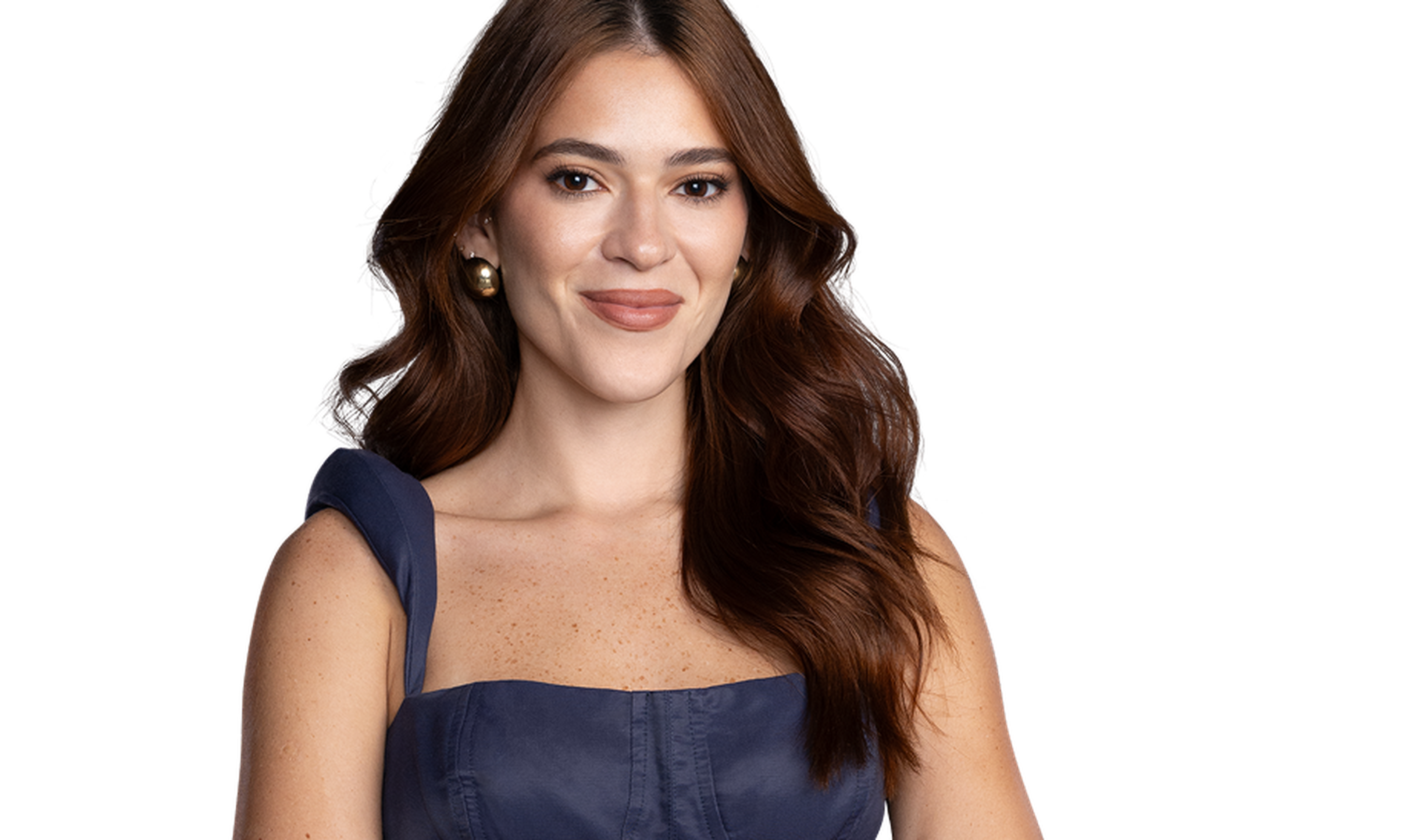 Ana Clara, apresentadora.